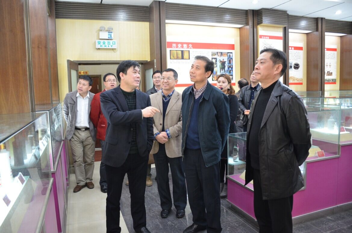 江西省國稅局副局長黃中根蒞臨我司考察