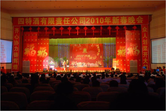 四特酒有限責任公司2010年新春晚會虎年絢麗謝幕