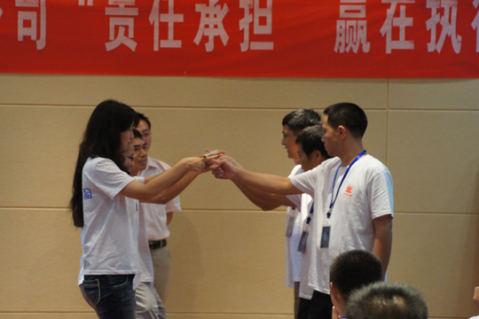 責任承擔、贏在執行，打造核心團隊